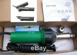 220V 1500W Hot Air Torch Plastic Welding Gun Welder Pistol +3pcs Speed Nozzle
