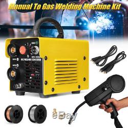 220V 200A Manual To MIG Feed Gas Welding Machine Kit Spool Gun Converter Welder