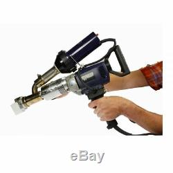220V Handheld Plastic Extrusion Welding Machine Extruder Welder Gun Booster EX2