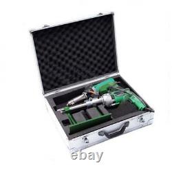 220V Handheld Plastic Extrusion Welding Machine kit Hot Air Plastic Welder Gun