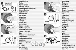 220V Weldy Professional 1600W Hot Air Torch Kits Plastic Heat Welding Gun Welder