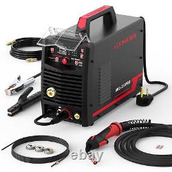 250A 220V Aluminum MIG Welder, Gas/Gasless/TIG/Stick Welding Machine