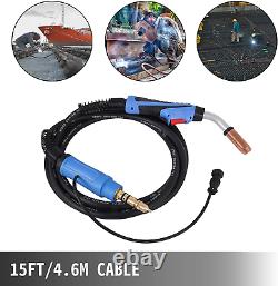 250Amp 15Ft Mig Welding Gun fit for Miller Welding Gun Torch Welder Gun M-25