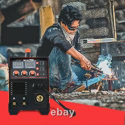 3-IN-1 MIG 200A Inverter DC Welder MMA TIG Gas Gasless Arc Spool Gun Welding US