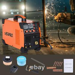 3-IN-1 MIG 200A Inverter DC Welder MMA TIG Gas Gasless Arc Spool Gun Welding US