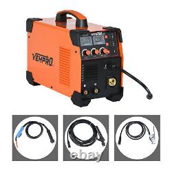 3-IN-1 MIG 200A Inverter DC Welder MMA TIG Gas Gasless Arc Spool Gun Welding US