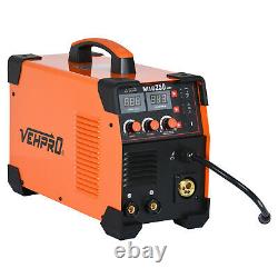 3-IN-1 MIG 200A Inverter DC Welder MMA TIG Gas Gasless Arc Spool Gun Welding US