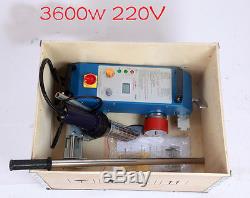 3600W Intelligent PVC TPO Flex Banner Seam Welding Machine with Heat gun 220V