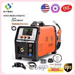 3in1 200A MIG Welder 110V 220V Multifunction MIG ARC TIG Welding Machine&Tig Gun