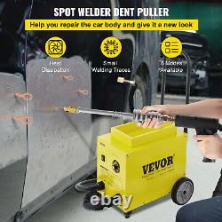 4.5KVA Dent Puller Spot Puller Welder Machine 0.1-1S 2 Guns Moving Vehicle