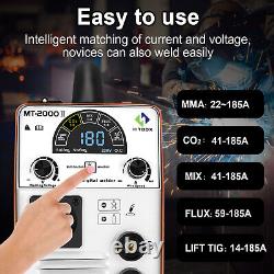 4 IN 1 MIG Welder 110V 220V Inverter MMA / Lift TIG Welding Machine withTIG GUN