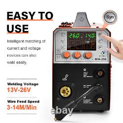 4 in 1 MIG Welder 250A MIG/Lift TIG/Stick MMA Aluminum Welding Machine & TIG Gun