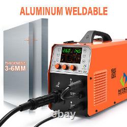 4 in 1 MIG Welder 250A MIG/Lift TIG/Stick MMA Aluminum Welding Machine & TIG Gun