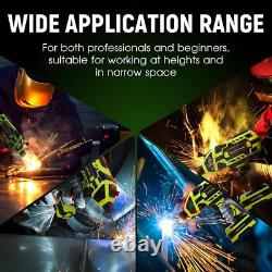 4600W Welding Machine Handheld 20-120A 110V Portable ARC Stick Welder Gun with 6