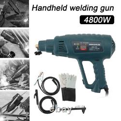 4800W Portable Mini Electric Handheld Welding Gun Machine Arc Welder Kit 110V