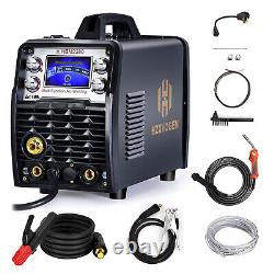 4IN1 TIG/Stick ARC Welding Machine Aluminum Welder &Tig Gun MIG Welder 110V/220V