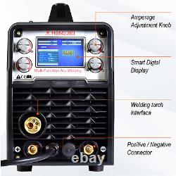 4IN1 TIG/Stick ARC Welding Machine Aluminum Welder &Tig Gun MIG Welder 110V/220V