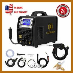 5 IN 1 200A MIG Welder TIG MMA ARC Welding Machine With Spool Gun Gas Regulator