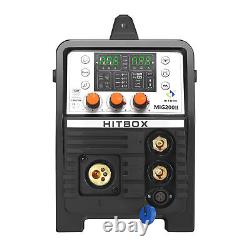 5 in 1 MIG Welder 110V 220V 200A Multifunction MIG ARC TIG IGBT Welding Machine