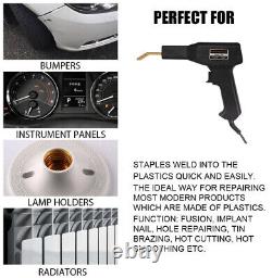 50W Hot Stapler Plastic Welding Gun Machine Car Bumper Repair Plastic Welder Kit