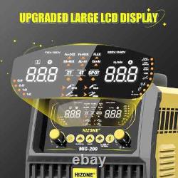 8 IN 1 Aluminum Welder 200A 120/240V Gas Gasless Lift MIG TIG Welding Machine