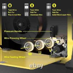 8 IN 1 Aluminum Welder 200A 120/240V Gas Gasless Lift MIG TIG Welding Machine
