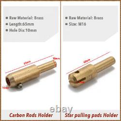81pcs Dent Puller Welder Kit Car Body Repair Device Electrodes Spotter Weld Gun