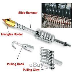 86Pcs Dent Puller Welder Kit Car Body Spot Repair Device Stud Welding Hammer Gun