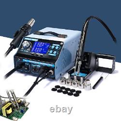 992DA+ Digital SMD Welding Hot Air Iron Gun Rework Soldering Station Welder 110V