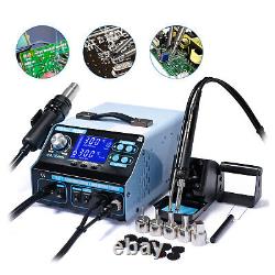 992DA+ Digital SMD Welding Hot Air Iron Gun Rework Soldering Station Welder 110V