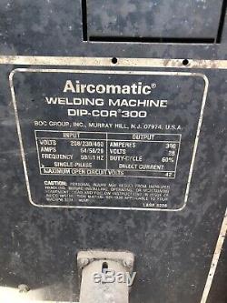 AIRCO Welding Products DIP-COR 300 MIG Welder withCart, MIG Gun, Ground Aircomatic