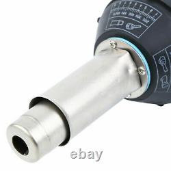 Adjustable 1500With1600W Hot Air Torch Heat Gun Set Plastic Welding Gun Welder