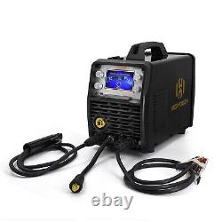 Aluminum 5 IN 1 200A MIG ARC TIG Welder Gas Gasless Welding Machine Spool Gun