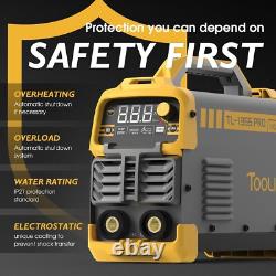 Aluminum MIG Welder 195A 110V/220V Gas/Gasless Flux MIG/Lift TIG/Stick Spool Gun