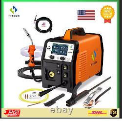 Aluminum MIG Welder&Tig Gun With110V 220V 200A Welding Machine TIG/MMA Gasless/Gas