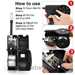 Aluminum Spool Gun MIG Welding Machine Wire Feed Feeder for MIG Welder HBM2280
