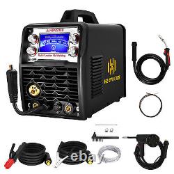 Aluminum Weld 200A MIG TIG Stick Arc Welder 110V 220V Gas Gasless WithSpool Gun US