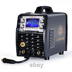 Aluminum Weld 200A MIG TIG Stick Arc Welder 110V 220V Gas Gasless WithSpool Gun US