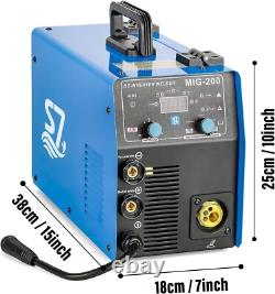 Amp Pulse Aluminum TIG Welder 110V/220V Multiprocess Welding Machine