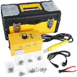 Auto Car Bumper Fairing Plastic Repair Welding Kit 110V Hot Stapler Welder Gun