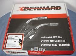 Bernard Semi-Automatic MIG Gun Q4025AE8IMC 25' 400amp Miller Wire Feed Welder