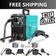 Bestarc 145A MIG Welder 110V/220V Dual Voltage Gas/Gasless Flux Core MIG Weld