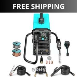 Bestarc 145A MIG Welder 110V/220V Dual Voltage Gas/Gasless Flux Core MIG Weld