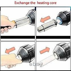 Beyondlife 1600W Plastic Hot Air Welder Heating Gun PVC Vinyl Rod Welding Hot Ga