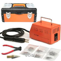 Car Bumper Body Plastic Repair Welder Kit 110V Hot Stapler Plastic Welding Gun