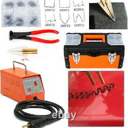 Car Bumper Body Plastic Repair Welder Kit 110V Hot Stapler Plastic Welding Gun