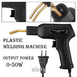 Car Bumper Hot Stapler Welding Machine Welder Gun Kit Tools 110V US Plug