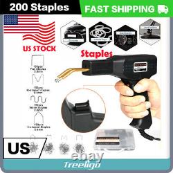 Car Bumper Repair Plastic Welder Kit Hot Stapler Plastic Welding Gun Machine