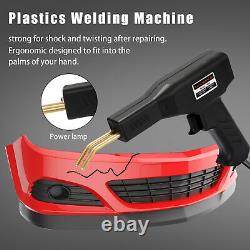 Car Bumper Repair Plastic Welder Kit Hot Stapler Plastic Welding Gun Machine