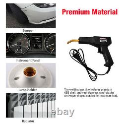 Car Bumper Repair Plastic Welder Kit Hot Stapler Plastic Welding Gun Machine